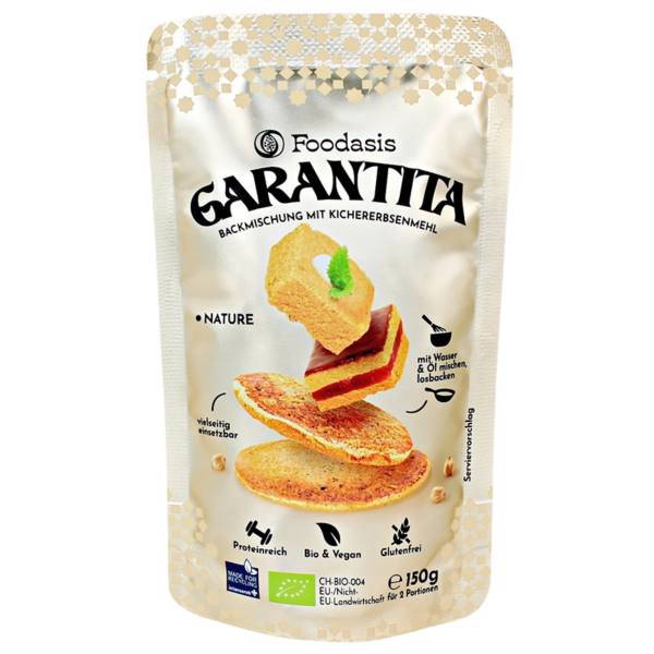 Foodasis Bio GARANTITA Nature Backmischung - vegan