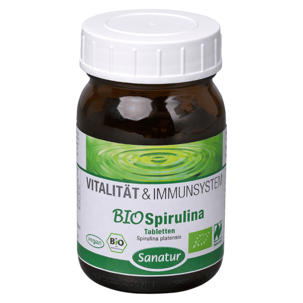 Sanatur Bio Spirulina Tabletten. /