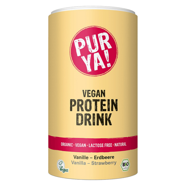 PURYA! Bio Protein Drink Vanille-Erdbeere