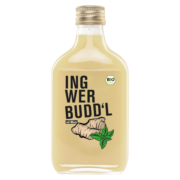 Ingwer Budd&#039;l Bio Ingwershots Minze