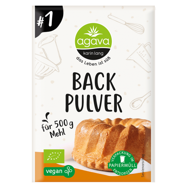 agava Bio Backpulver