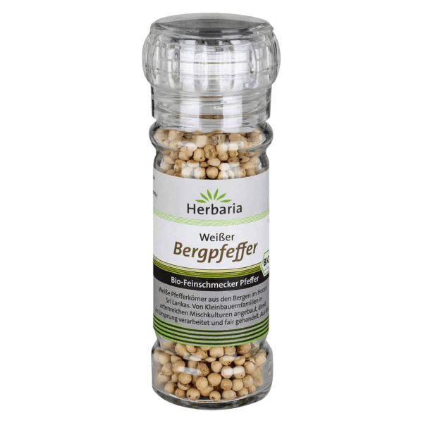 Herbaria Bio Weißer Bergpfeffer, 55g