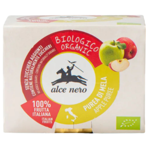 Alce Nero Bio Babygläschen Apfel, 160 g