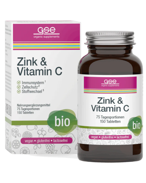GSE Bio Zink+Vitamin C Complex