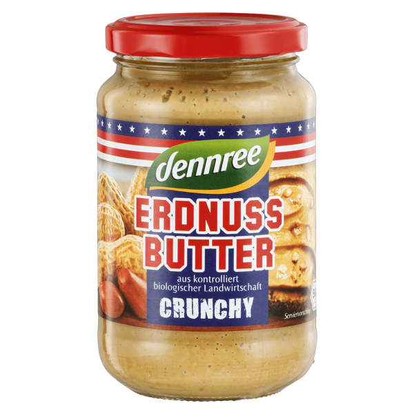 dennree Bio Erdnussbutter Crunchy