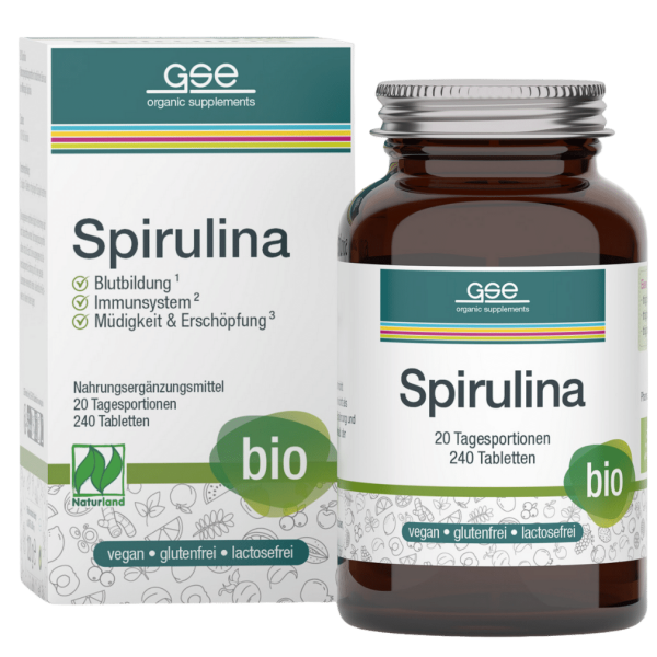 GSE Bio Spirulina Tabletten 240 St