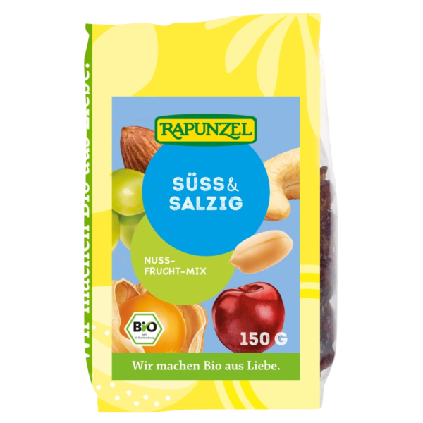 Rapunzel Bio Süß &amp; Salzig Nuss-Frucht-Mix