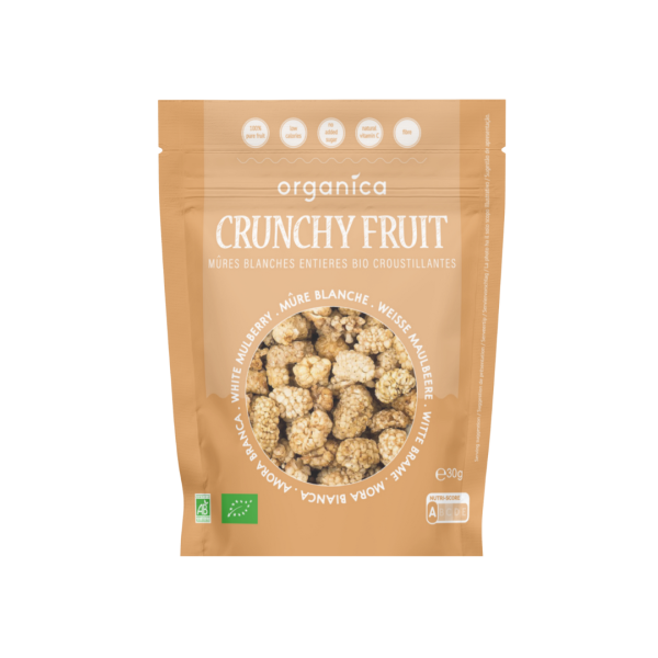 Organica Bio Crunchy Fruit, weiße Maulbeeren