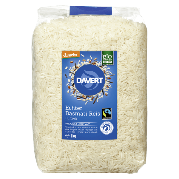 Davert Bio Echter Basmati Reis