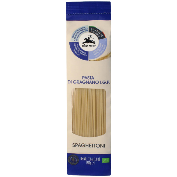 Alce Nero Bio Spaghettoni aus Gragnano g.g.A., 500g