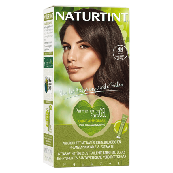 Naturtint Haarfarbe 4N Natur Kastanienbraun