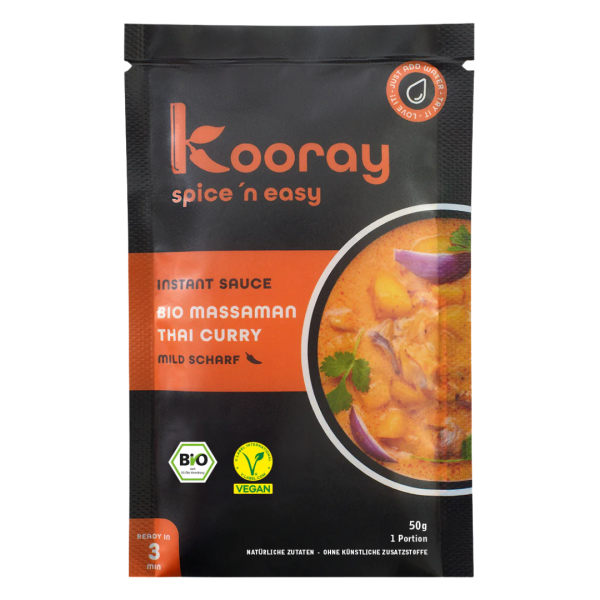 Kooray spice &#039;n easy Bio Massamam Thai Curry, Instant Sauce