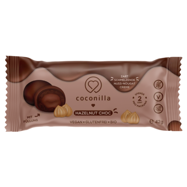 coconilla Bio Cream Bites Hazelnut Choc