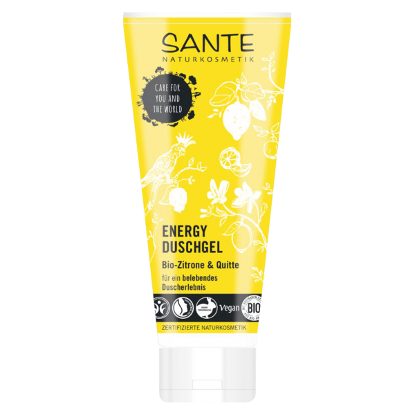 Sante Naturkosmetik Energy Duschgel Zitrone Quitte