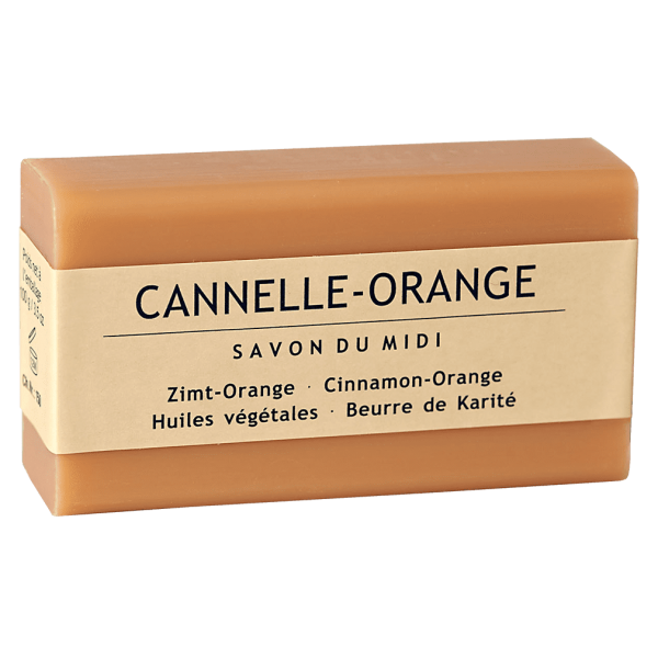 Savon Du Midi Karité-Seife Zimt Orange 100g