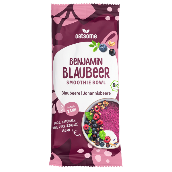 Oatsome Bio Smoothie Bowl - Blaubeer MHD 07.08.2025