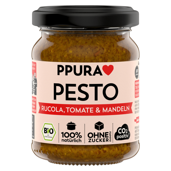 PPura PPura Bio Pesto Rucola, Tomate, Mandel