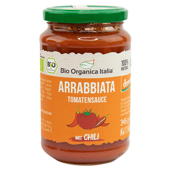 Bio Organica Italia Bio Arrabbiata Tomatensauce