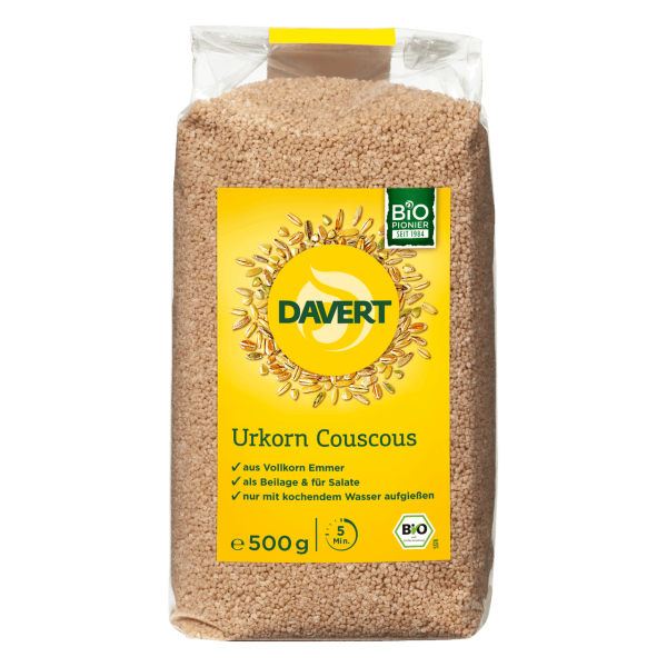 Davert Bio Urkorn Couscous aus Emmer