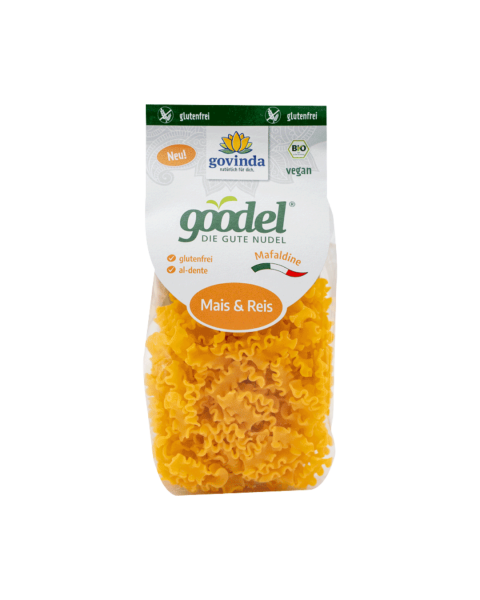 Govinda Bio Goodel Mafaldine Mais &amp; Reis, 250g