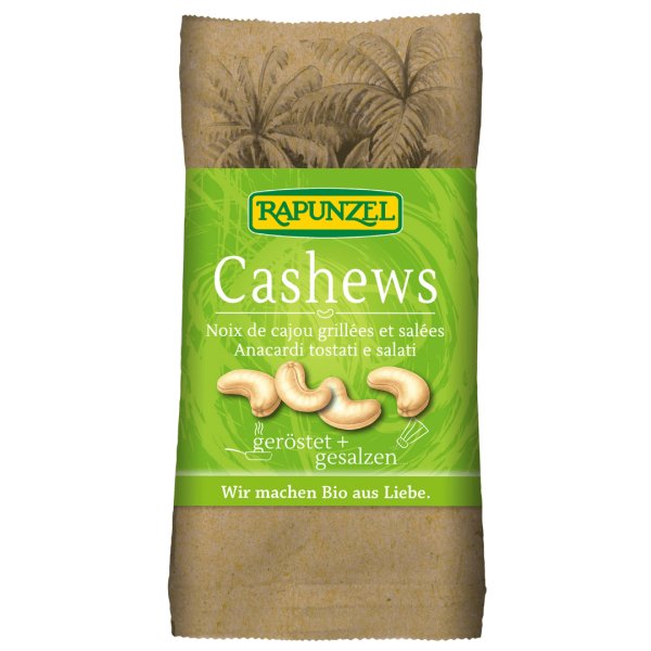 Rapunzel Bio Cashewkerne geröstet, gesalzen