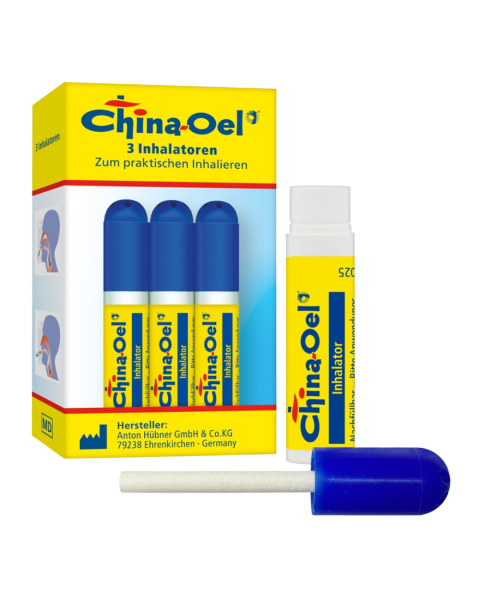 Hübner China-Oel® Inhalatoren 3 Stück