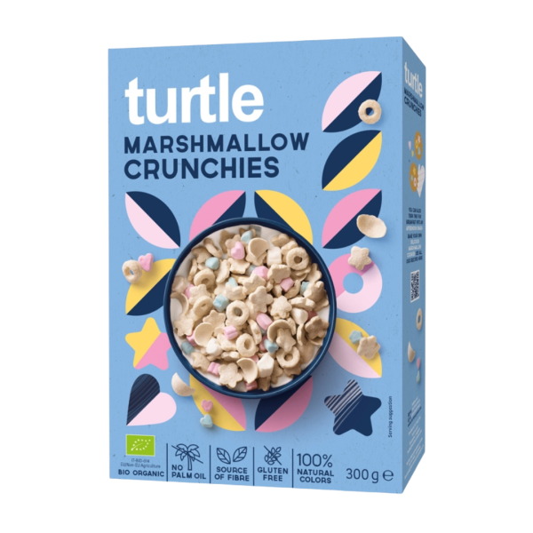 Turtle - Better Breakfast Bio Marshmallow Crunchies