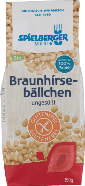 Spielberger Bio Braunhirsebällchen Glutenfrei