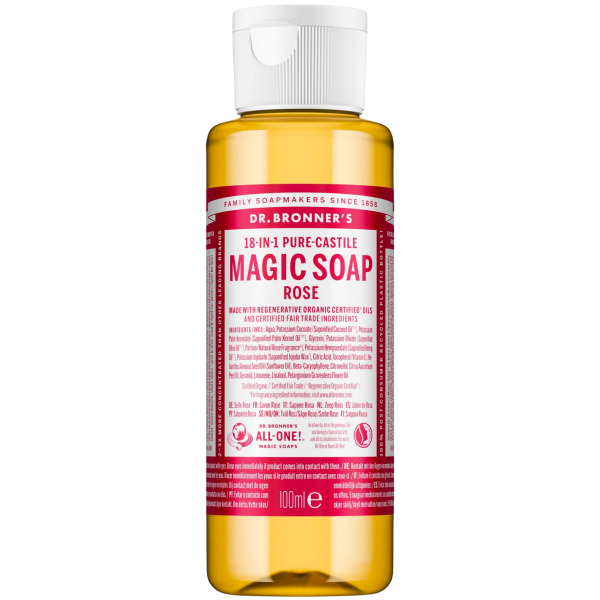 Dr. Bronners  Rose - Magic Soap Naturseife