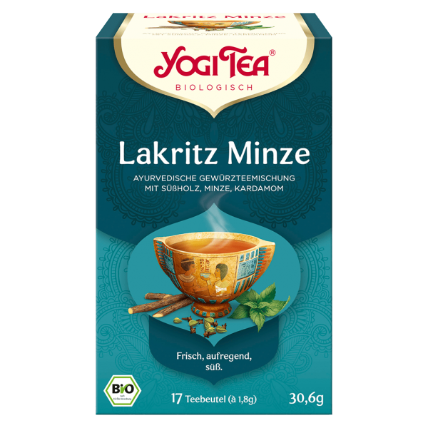 Yogi Tea Bio Gewürztee Lakritz Minze