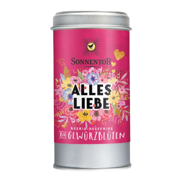 Sonnentor Bio Alles Liebe Gewürzblüten, 30 g, Streudose