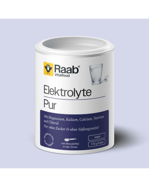 Raab Vitalfood Elektrolyte Pur Pulver, 170 g
