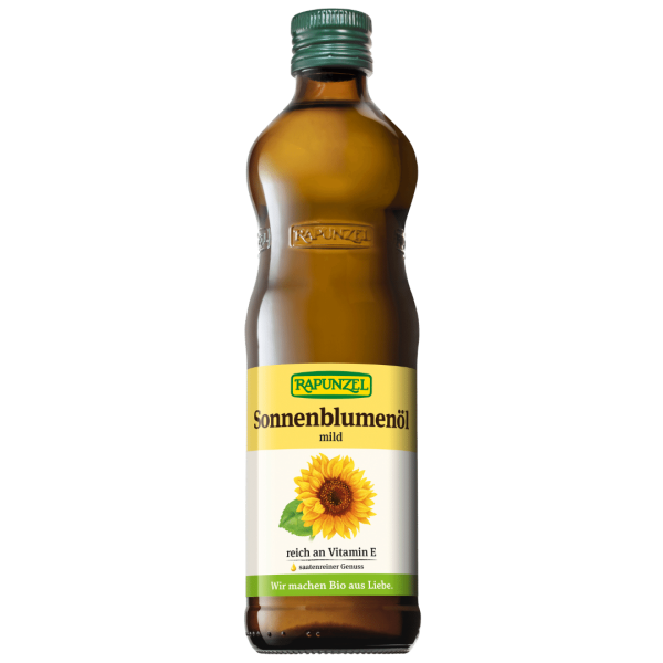 Rapunzel Bio Sonnenblumenöl mild MHD 10.07.2025