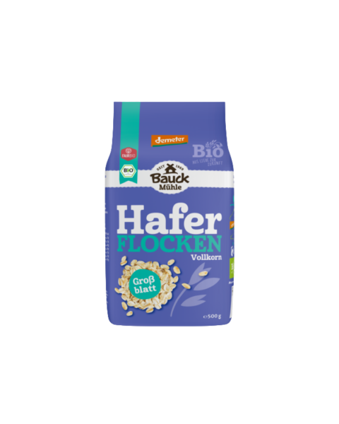 Bauckhof  Bio Demeter Haferflocken Großblatt