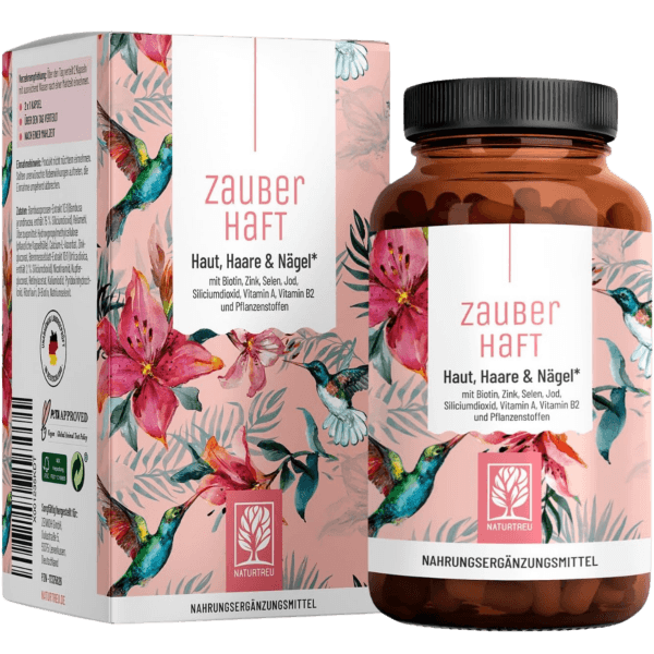 Naturtreu Zauberhaft - Haut Haare &amp; Nägel, 120 Kapseln