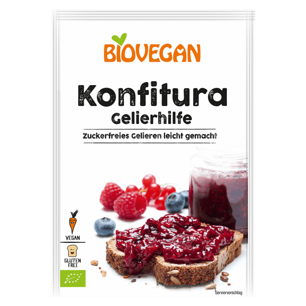 Biovegan Bio Backhilfe Konfitura ohne kochen