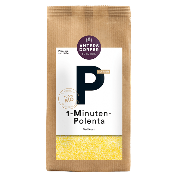 Antersdorfer Bio 1-Minuten-Polenta, Vollkorn