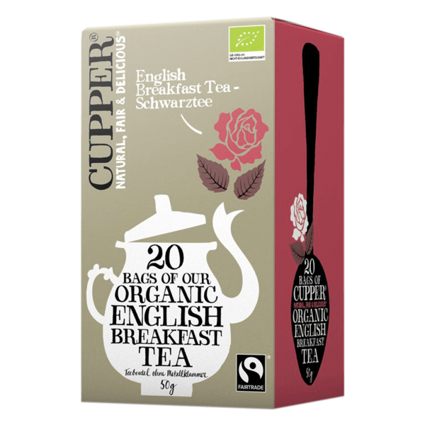 Cupper  Bio English Breakfast Tea, 40g