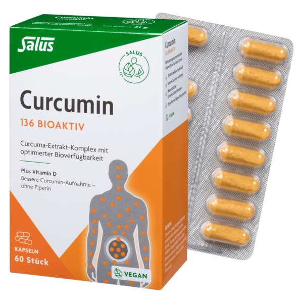 Salus Curcumin 136 Bioaktiv, Kapseln