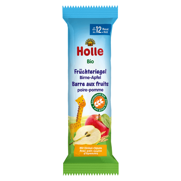 Holle Bio Früchteriegel Birne-Apfel