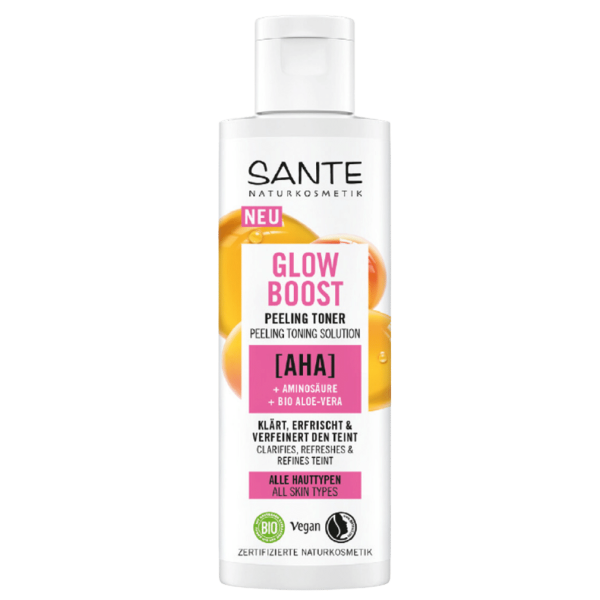 Sante Naturkosmetik Glow Boost Peeling Toner