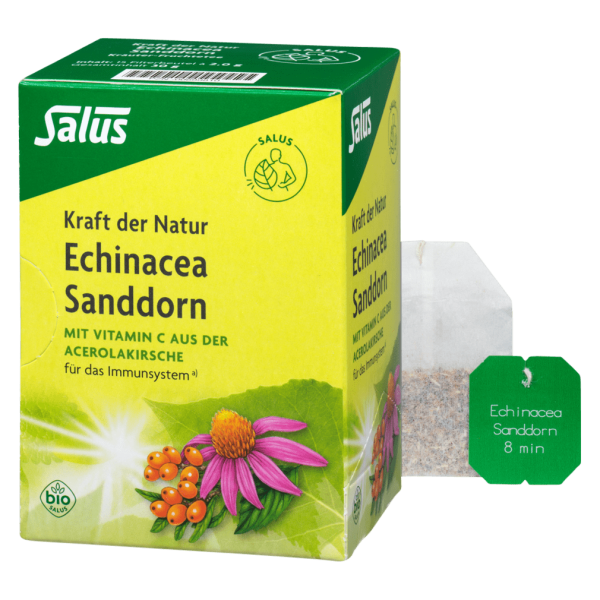 Salus Bio Echinacea Sanddorn Kräuter-Früchtetee