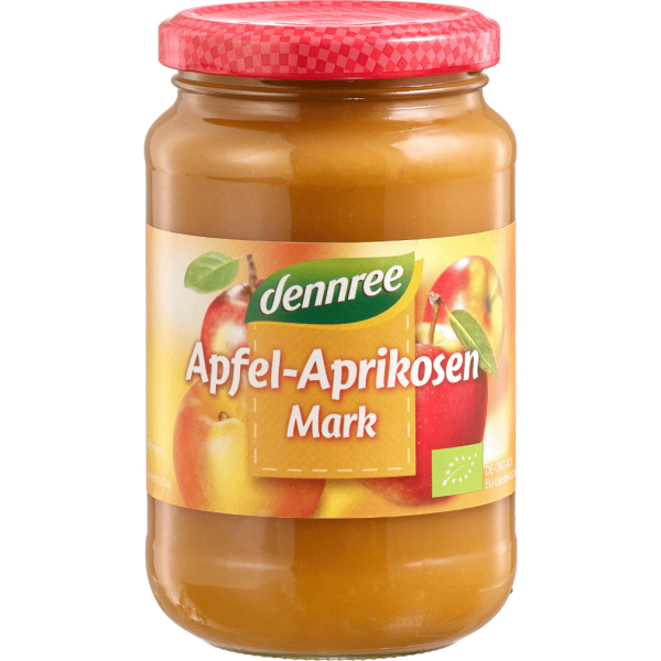 dennree Bio Apfel-Aprikosen-Mark