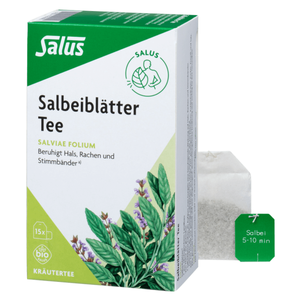 Salus Bio Salbeiblätter Tee 15 Beutel, 30g