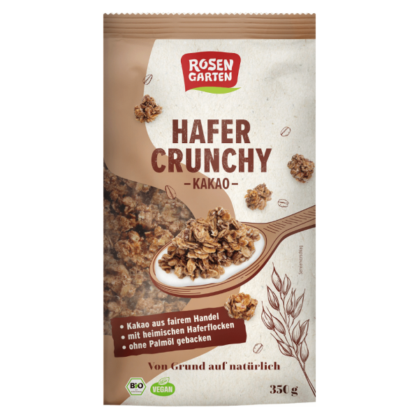 Rosengarten Bio Hafer Crunchy Kakao