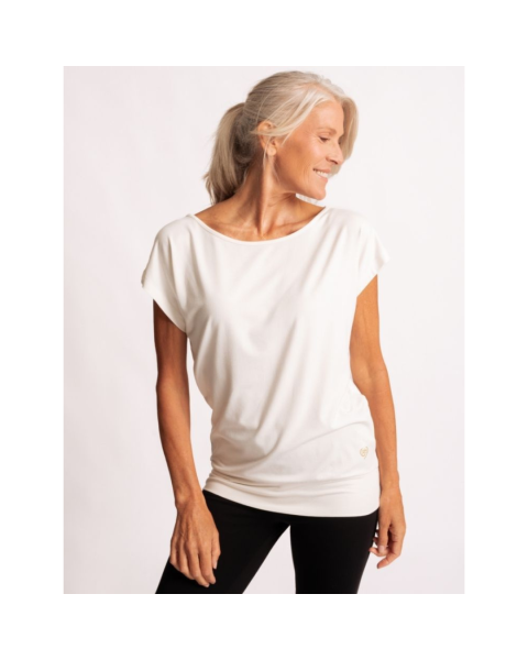 Spirit of Om Shirt Jangama - creme