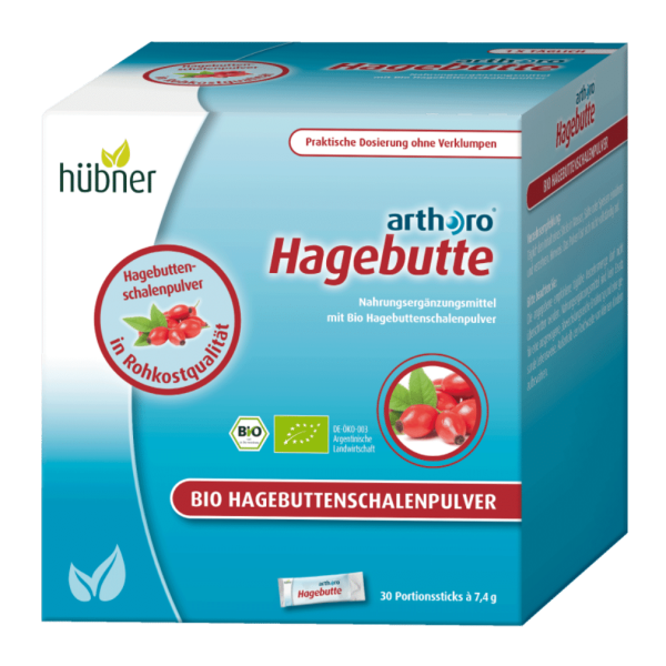 Hübner arthoro Hagebutte BIO Portionssticks
