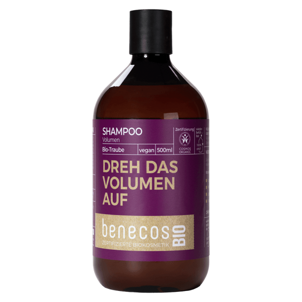 Benecos Shampoo Dreh das Volumen auf!