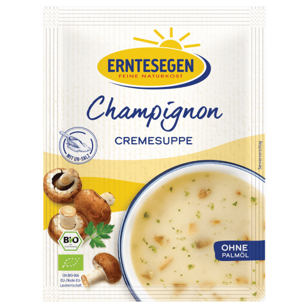 Erntesegen Bio Champignon Cremesuppe