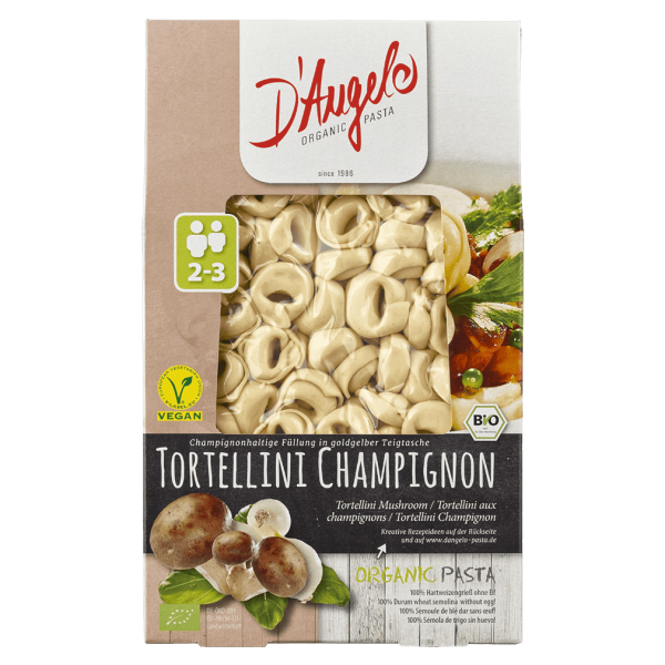 D&#039;Angelo Bio Tortellini Champignon